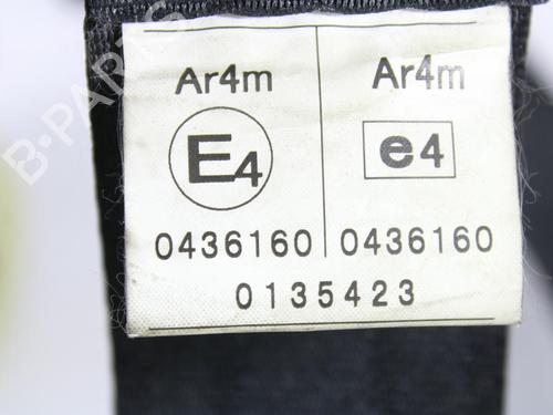 Rear right seatbelt MAZDA 2 (DY) 1.4 CD | BP22304783I28 