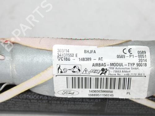 Høyre gardin kollisjonspute FORD FIESTA VI (CB1, CCN) 1.5 TDCi | BP22305566C12 