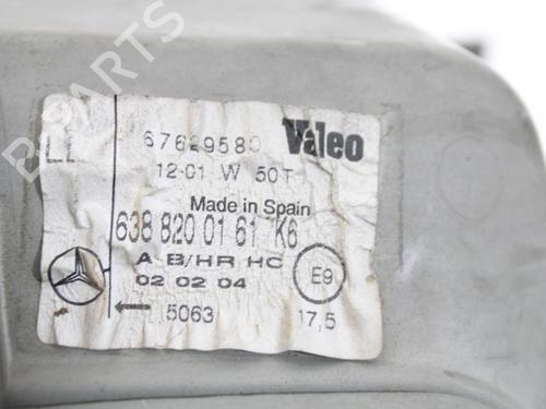 Right headlight MERCEDES-BENZ VITO Van (W638) 110 CDI 2.2 (638.094) | BP15763896C29 