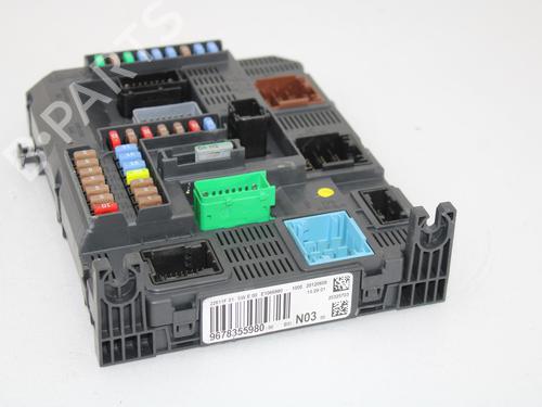 Used Fuse box PEUGEOT 208 I (CA_, CC_) 1.6 HDi (92 hp) 12268434