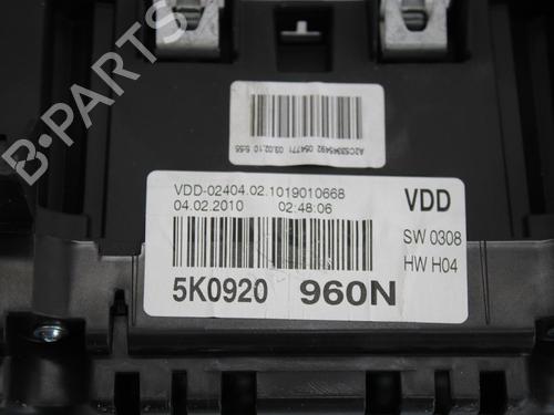 Cockpit VW GOLF VI (5K1) 1.6 TDI | BP10119440C47 