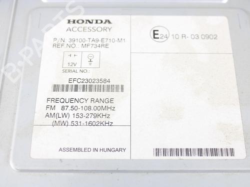 Radio HONDA CIVIC IX (FK) 1.6 i-DTEC (FK3) | BP17242482E6 