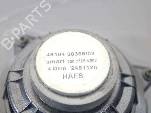 Dashboard SMART CITY-COUPE (450) 0.6 (S1CLA1, 450.341) | BP16874863C46 