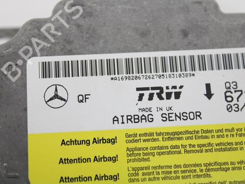 ECU airbags MERCEDES-BENZ B-CLASS Sports Tourer (W245) B 200 CDI (245.208) | BP10121844M53 