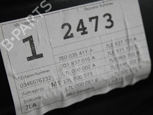 Rudehejsemekanisme Højre foran VW TOUAREG (7LA, 7L6, 7L7) 5.0 V10 TDI | BP30440343C23