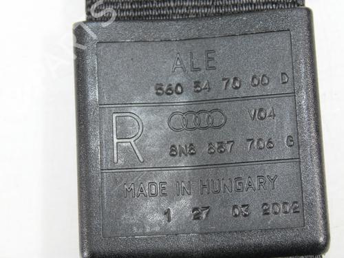 Front right seatbelt AUDI TT Roadster (8N9)  | BP17868777I25 