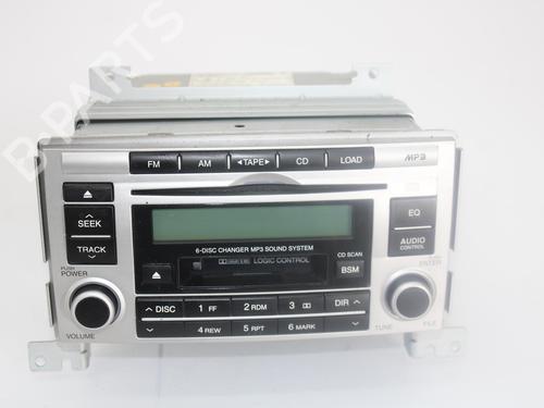 Used Radio HYUNDAI SANTA FÉ II (CM) 2.2 CRDi GLS (150 hp) 12268753