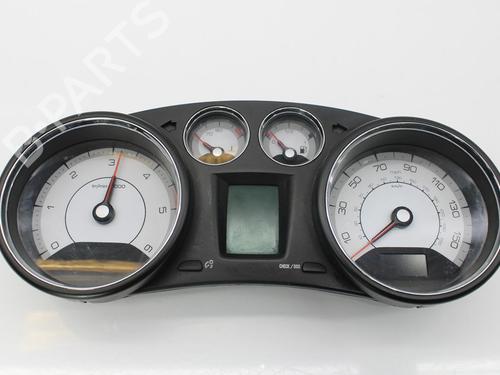 Used Instrument cluster PEUGEOT 308 I (4A_, 4C_) 1.6 HDi (109 hp) 10120794