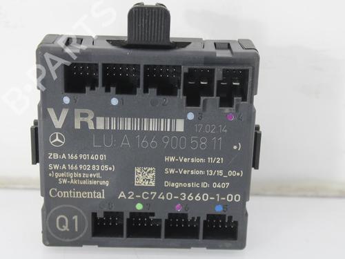 Elektronisk modul MERCEDES-BENZ B-CLASS Sports Tourer (W246, W242) B 180 CDI / d (246.212) (109 hp) 10121392