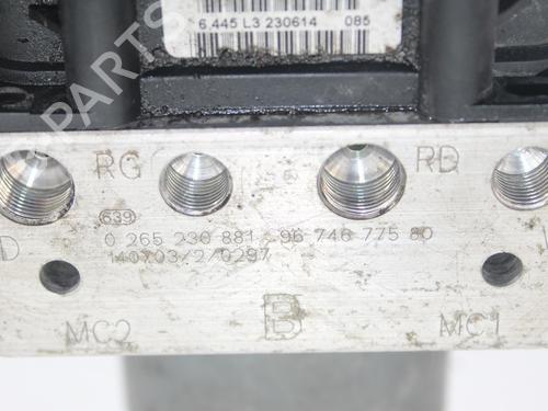 ABS pump PEUGEOT 3008 I MPV (0U_) 1.6 HDi 115 / BlueHDi 115 | BP11717605M43 