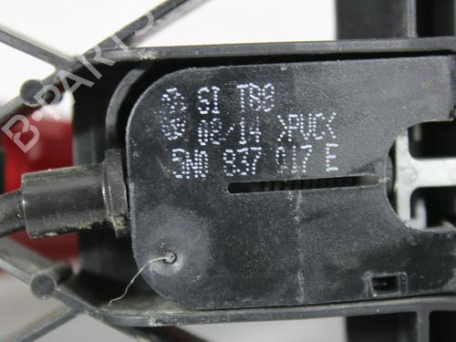 Rear right exterior door handle VW GOLF VII (5G1, BQ1, BE1, BE2) 2.0 TDI | BP22304928C130 