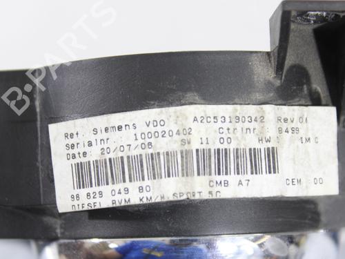 Instrument cluster PEUGEOT 207 (WA_, WC_) 1.6 HDi | BP15528490C47 