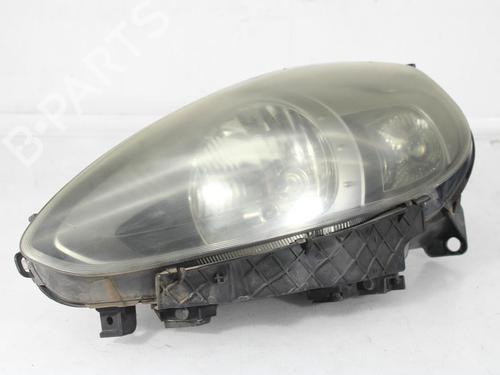 Used Left headlight FIAT PUNTO (199_) 1.4 (199AXB1A, 199BXB1A, 199BXB11, 199AXB11) (78 hp) 29814461