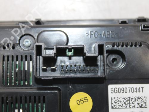 Climate control VW GOLF VII (5G1, BQ1, BE1, BE2) 1.6 TDI | BP25901338I5 