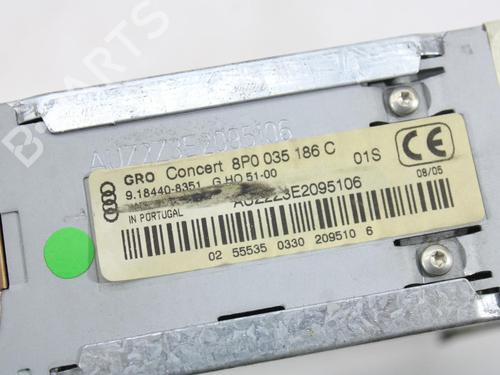 Radio AUDI A3 (8P1) 1.9 TDI | BP25443063E6 