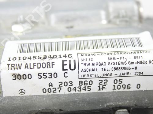 Passasjer kollisjonspute MERCEDES-BENZ C-CLASS (W203)  | BP10122847C10 