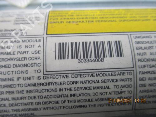 Driver airbag CHRYSLER VOYAGER IV (RG, RS) 2.4 | BP10125708C9 