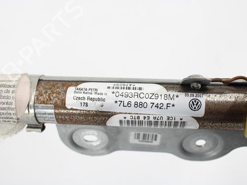 Right curtain airbag VW TOUAREG (7LA, 7L6, 7L7) 3.0 V6 TDI | BP16103614C12 
