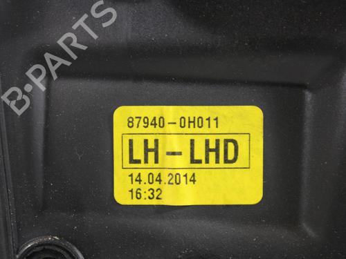 Left mirror TOYOTA AYGO (_B1_) 1.0 (KGB10_, KGB10R) | BP16874758C26 