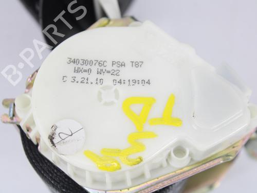 Rear right seatbelt PEUGEOT 5008 (0U_, 0E_) 1.6 HDi | BP15763850I28 