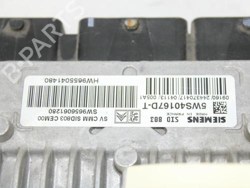 Engine control unit (ECU) PEUGEOT 407 (6D_)  | BP10123411M57 