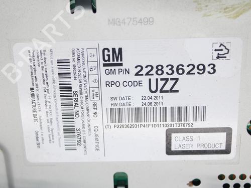 Used Radio OPEL ASTRA J GTC 2.0 CDTI (08) (165 hp) 11609140