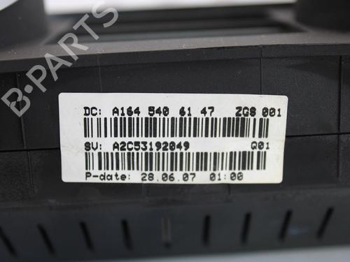 Instrument cluster MERCEDES-BENZ M-CLASS (W164) ML 420 CDI 4-matic (164.128) | BP10124983C47 