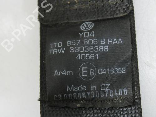 Rear right seatbelt VW TOURAN (1T1, 1T2) 1.9 TDI | BP10123148I28 