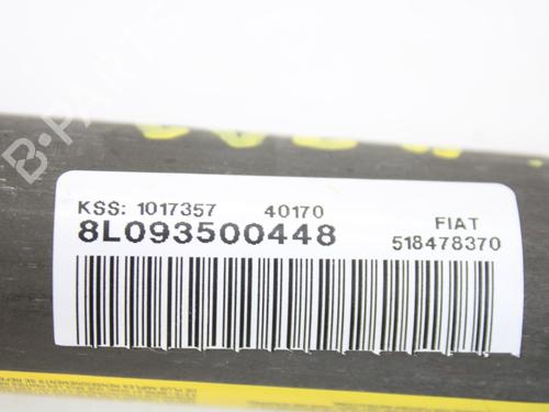Left curtain airbag FIAT BRAVO II (198_) 1.9 D Multijet (198AXB1A) | BP15812289C11 