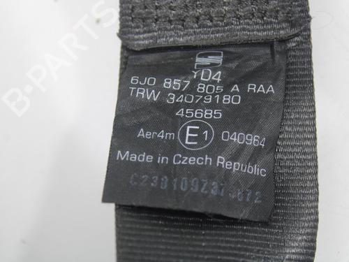 Rear right seatbelt SEAT IBIZA IV (6J5, 6P1) 1.6 TDI | BP17127565I28 