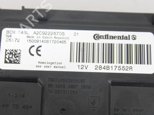 Electronic module RENAULT CLIO IV (BH_) 1.2 16V (BHA1, BHAK, BHMG, BHMK) | BP17494299M83 