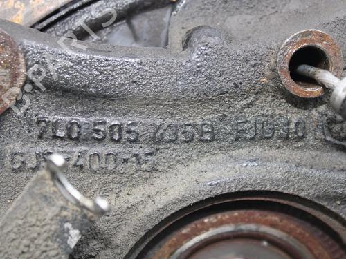 Left rear steering knuckle PORSCHE CAYENNE (9PA) S 4.8 | BP10120121M27 