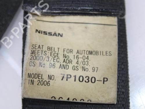 Front right seatbelt NISSAN NAVARA NP300 (D40) 2.5 dCi 4WD (D40TT, D40T, D40M, D40BB) | BP10121761I25 