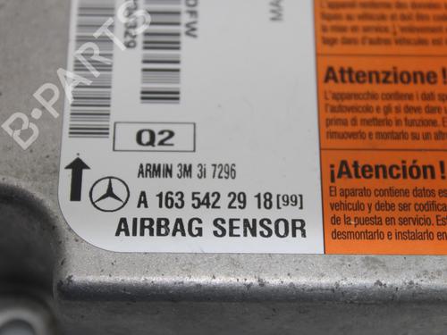 ECU airbags MERCEDES-BENZ M-CLASS (W163) ML 270 CDI (163.113) | BP11800349M53 