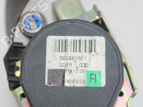 Sikkerhedssele foran højre VW TOUAREG (7LA, 7L6, 7L7) 5.0 V10 TDI | BP30377349I25 