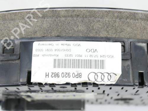 Instrument cluster AUDI A3 Sportback (8PA) 2.0 FSI | BP10123445C47 