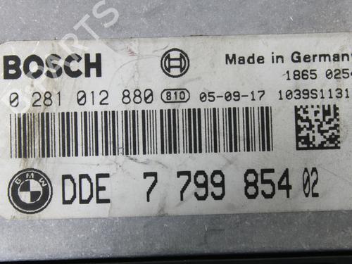 Engine control unit (ECU) BMW 1 (E87)  | BP10123052M57 
