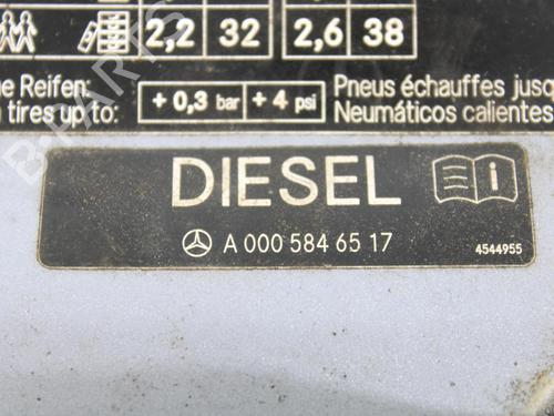 Used Fuel flap MERCEDES-BENZ A-CLASS (W169) A 180 CDI (169.007, 169.307) (109 hp) 14455950