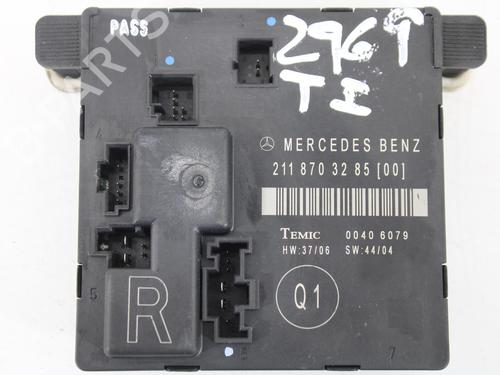 Used Electronic module MERCEDES-BENZ E-CLASS (W211) E 280 CDI (211.020) (190 hp) 15519845