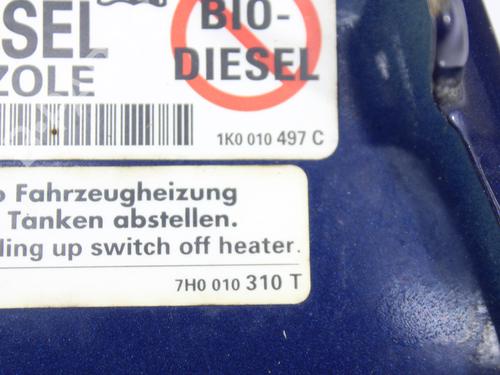 Fuel flap VW TOUAREG (7LA, 7L6, 7L7) 3.0 V6 TDI | BP15991076C131 