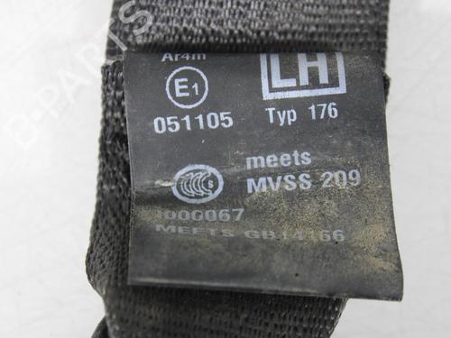 Rear left seatbelt OPEL ASTRA J (P10) 1.6 SIDI (68) | BP17078084I29 