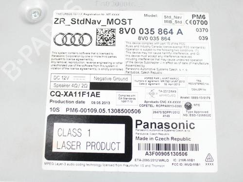 Electronic module AUDI A3 (8V1, 8VK) 1.6 TDI | BP22304122M83 