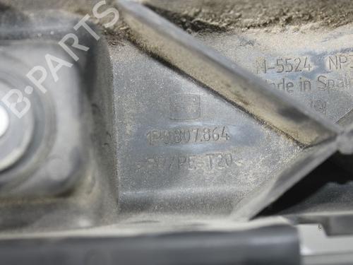 Rear bumper bracket SEAT LEON (1P1)  | BP14176416C159 