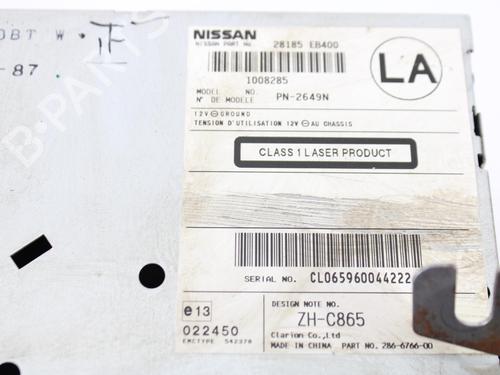 Used Radio NISSAN NAVARA NP300 (D40) 2.5 dCi (144 hp) 15287156