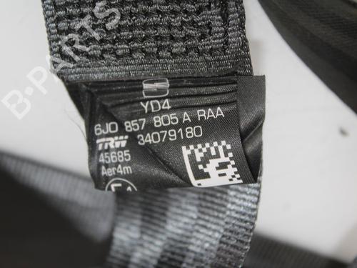 Rear right seatbelt SEAT IBIZA IV (6J5, 6P1) 2.0 TDI | BP11502061I28
