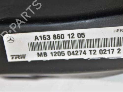 Right curtain airbag MERCEDES-BENZ M-CLASS (W163) ML 270 CDI (163.113) | BP11810581C12 