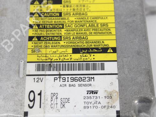 ECU airbags TOYOTA COROLLA Verso (ZER_, ZZE12_, R1_) 2.0 D-4D (CUR10_, CUR10R) | BP13733696M53 