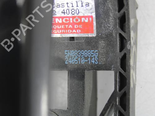 Rear right exterior door handle VW GOLF VI (5K1) 1.6 TDI | BP17476091C130 
