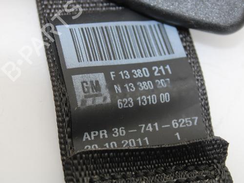 Rear right seatbelt OPEL ASTRA J GTC 2.0 CDTI (08) | BP11609119I28 