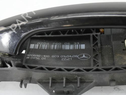 Front right exterior door handle MERCEDES-BENZ C-CLASS T-Model (S204) C 200 CDI (204.207) | BP22303037C129 